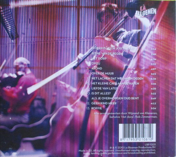 Karin Bloemen & Amsterdam Sinfonietta : Verstreken Verzen (CD, Album)