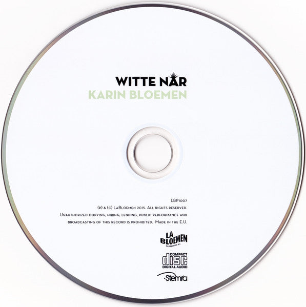 Karin Bloemen : Witte Nar (CD, Album)
