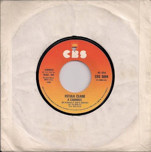 Petula Clark : Don't Cry For Me Argentina (7")