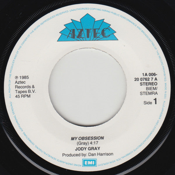 Jody Gray (2) : My Obsession (7", Single)
