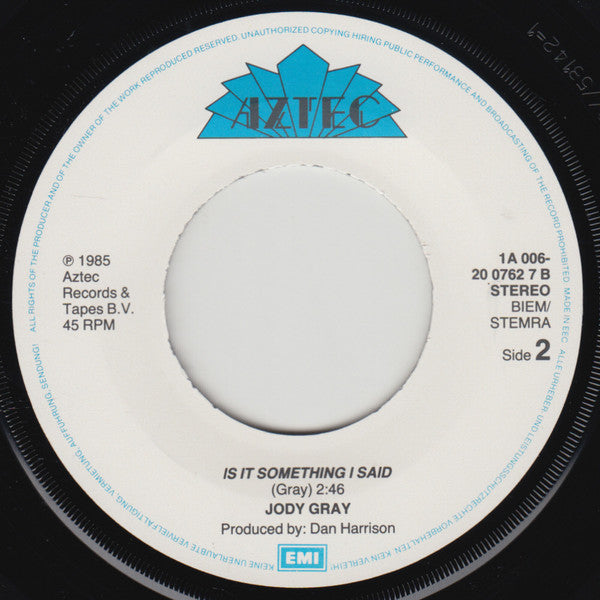 Jody Gray (2) : My Obsession (7", Single)
