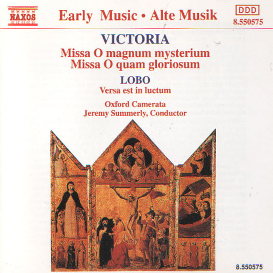 Tomás Luis De Victoria / Alonso Lobo - Oxford Camerata / Jeremy Summerly : Masses (CD, Album)