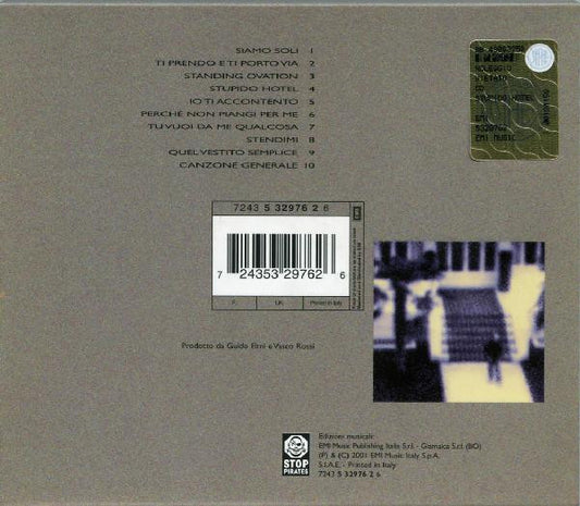 Vasco Rossi : Stupido Hotel (CD, Album)