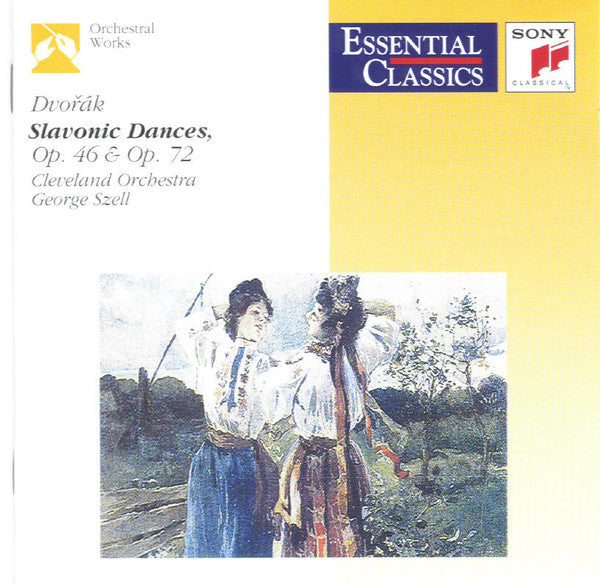 Antonín Dvořák – The Cleveland Orchestra, George Szell : Slavonic Dances, Op. 46 & Op. 72 (CD, Album, RM)