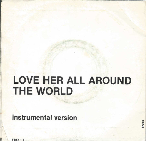 J. Vincent Edwards : Love Her All Around The World (7", Single)