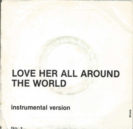 J. Vincent Edwards : Love Her All Around The World (7", Single)