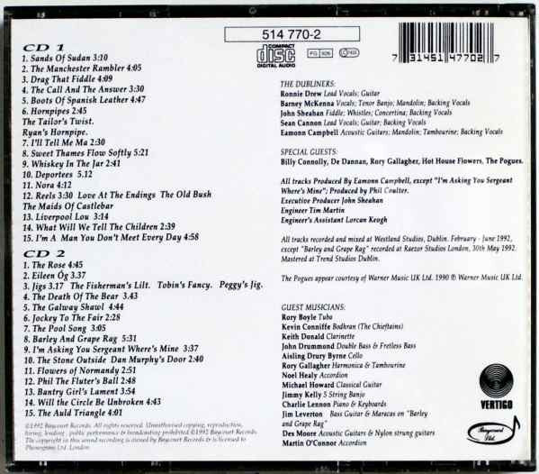The Dubliners : 30 Years A-Greying (2xCD, Album)