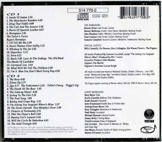 The Dubliners : 30 Years A-Greying (2xCD, Album)