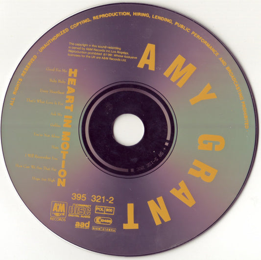 Amy Grant : Heart In Motion (CD, Album)
