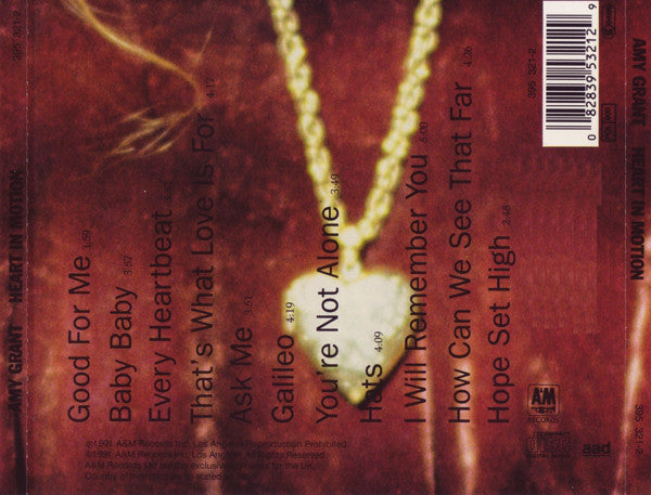 Amy Grant : Heart In Motion (CD, Album)