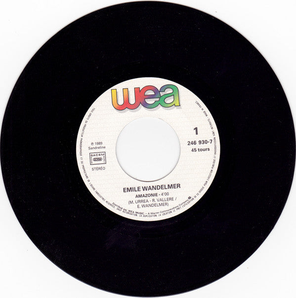 Émile Wandelmer : Amazonie (7", Single)