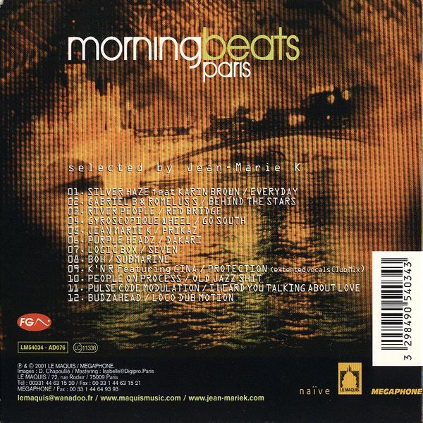 Various : Morning Beats Paris (CD, Comp, Mixed)