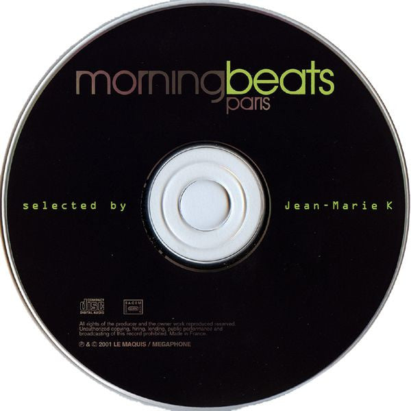 Various : Morning Beats Paris (CD, Comp, Mixed)