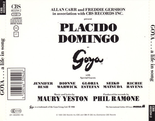 Various : Goya  ...A Life In Song (CD, Album)