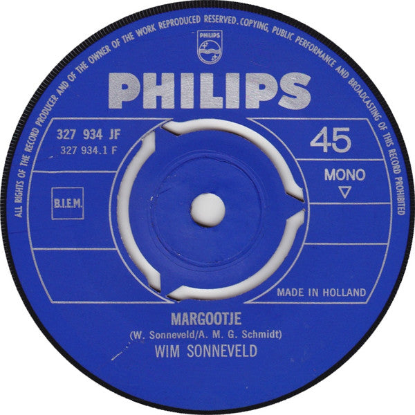 Wim Sonneveld : Margootje / Annemarie (7", Single, Mono)
