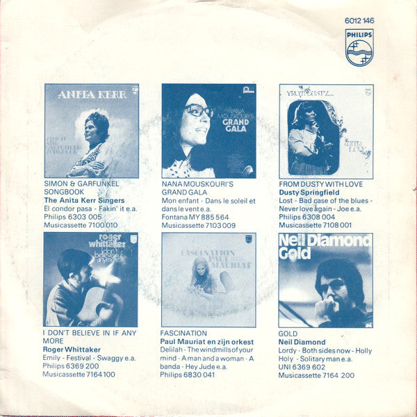 Leon de Graaff : Pittsburgh In The Rain (7", Single, Lar)