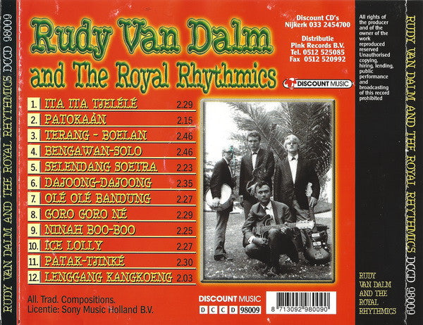 Rudy & The Royal Rhythmics : Rudy Van Dalm And The Royal Rhythmics (CD)