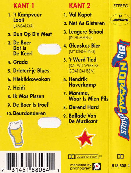 Normaal : Bi-j Normaal Thuus (Cass, Album)