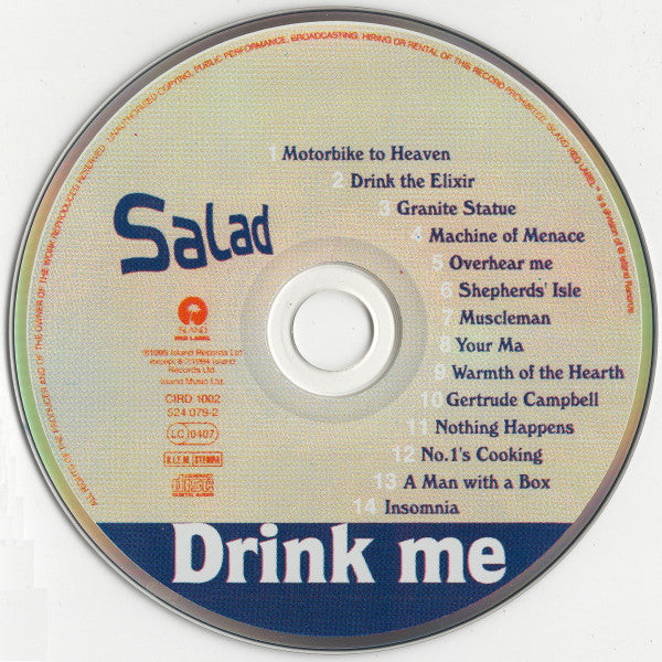 Salad : Drink Me (CD, Album, PMD)