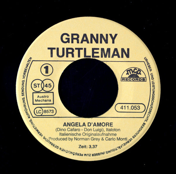 Granny Turtleman : Angela D'Amore (7", Single)