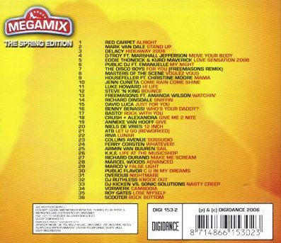 Various : Megamix The Spring Edition (CD, Mixed)