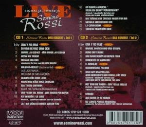 Semino Rossi : Einmal Ja - Immer Ja (Live) (2xCD, Album)