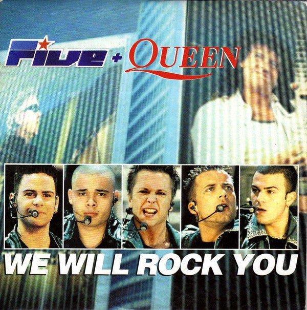 Five + Queen : We Will Rock You (CD, Single)