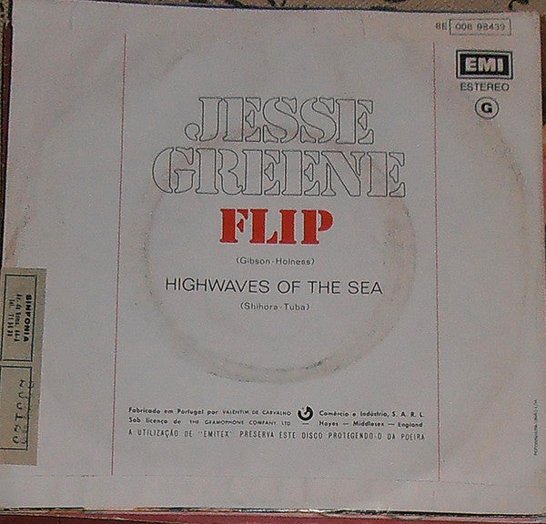 Jesse Green : Flip (7", Single)