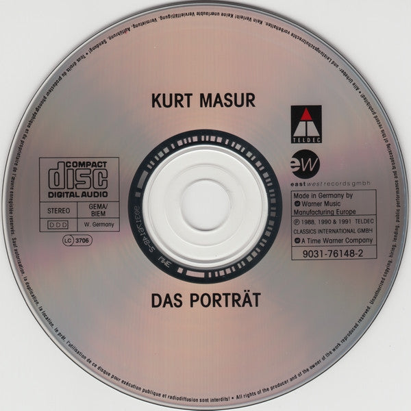 Kurt Masur : Das Porträt (CD, Comp)