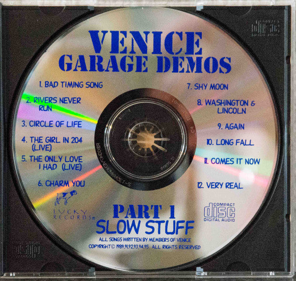 Venice (7) : Garage Demos Part 1 - Slow Stuff (CD, Album, Comp)