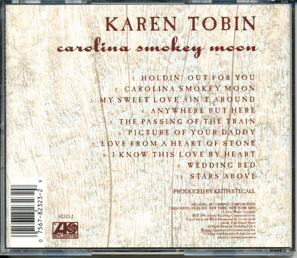 Karen Tobin : Carolina Smokey Moon (CD, Album)