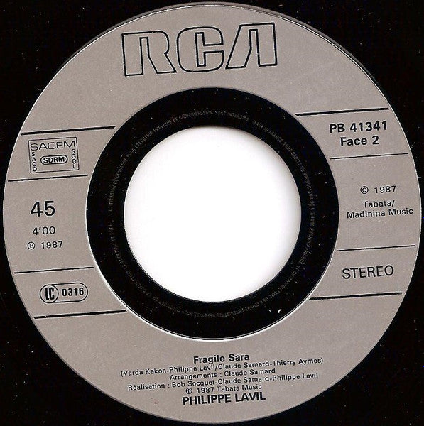 Philippe Lavil / Jocelyne Beroard : Kolé Séré (7", Single)