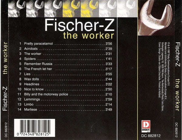 Fischer-Z : The Worker (CD, Album, RE)