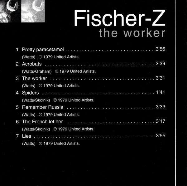 Fischer-Z : The Worker (CD, Album, RE)