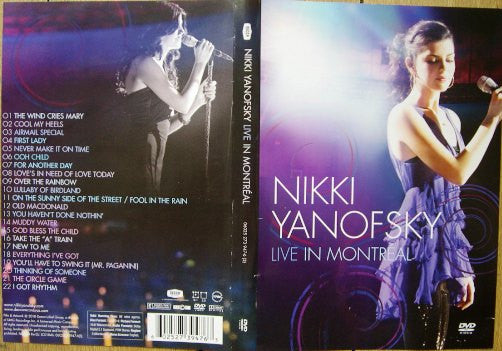 Nikki Yanofsky : Live In Montréal (DVD-V, PAL)