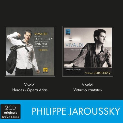 Philippe Jaroussky : Vivaldi Heroes - Opera Arias / Vivaldi Virtuoso Cantatas (CD, Album, RE + CD, Album, RE + Box, Comp, Ltd)