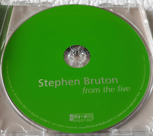 Stephen Bruton : From The Five (CD, Album)
