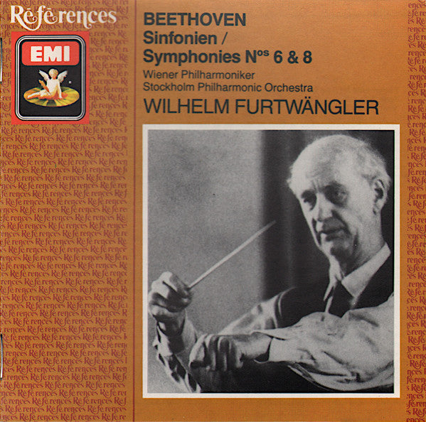 Ludwig van Beethoven - Wiener Philharmoniker, Stockholms Konsertförenings Orkester, Wilhelm Furtwängler : Sinfonien/Symphonies Nos 6 & 8 (CD, Comp, Mono, RE, RM)