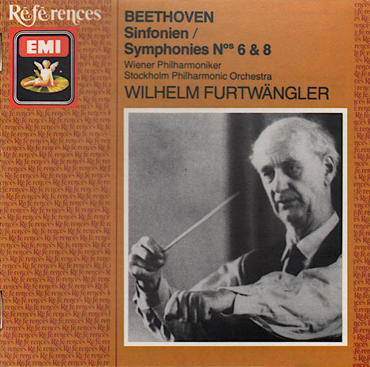 Ludwig van Beethoven - Wiener Philharmoniker, Stockholms Konsertförenings Orkester, Wilhelm Furtwängler : Sinfonien/Symphonies Nos 6 & 8 (CD, Comp, Mono, RE, RM)