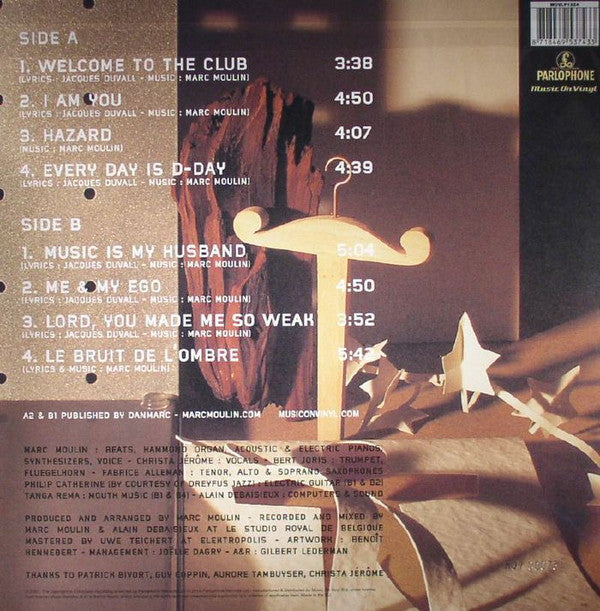 Marc Moulin : I Am You (LP, Album, Num, RE, Bro)