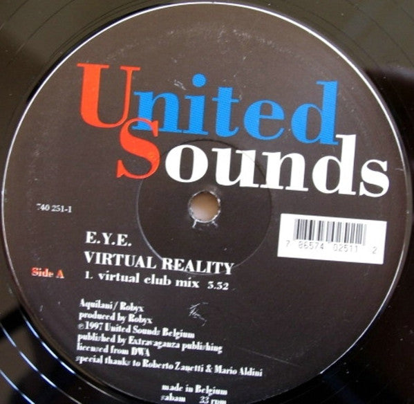 E.Y.E. : Virtual Reality (12")