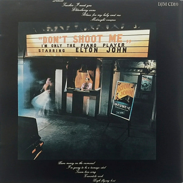 Elton John : Don't Shoot Me I'm Only The Piano Player (CD, Album, RE)