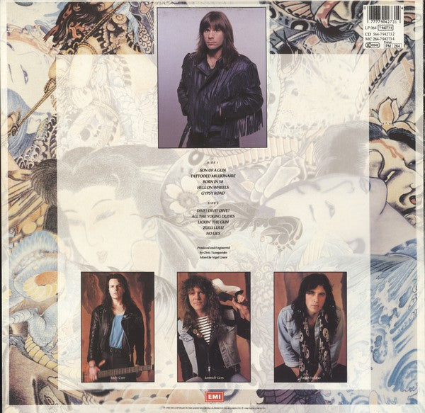 Bruce Dickinson : Tattooed Millionaire (LP, Album)