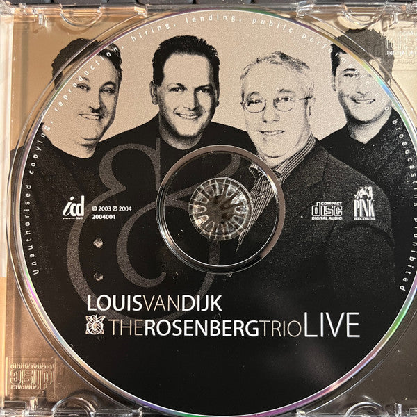 Louis van Dijk & The Rosenberg Trio : Live (CD, Album)