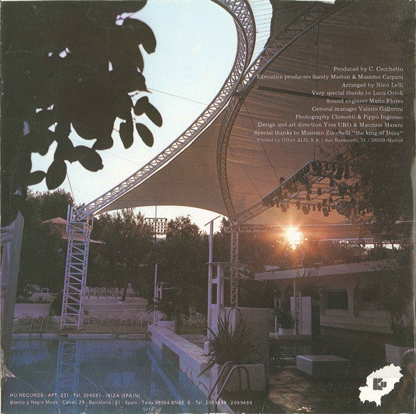 Sandy Marton : People From Ibiza (12", Ltd)