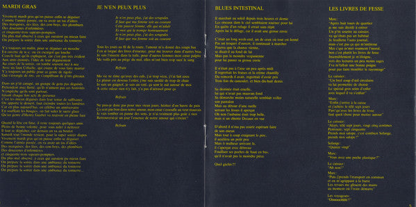 Les VRP : Remords Et Tristes Pets (CD, Album)