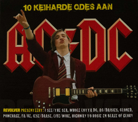 Various : 10 Keiharde Odes Aan AC/DC (CD, Promo, Smplr)