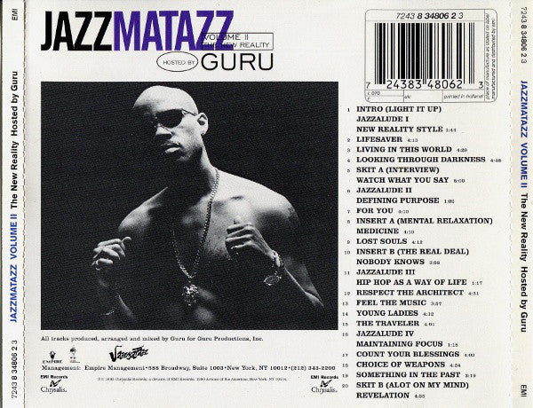 Guru : Jazzmatazz Volume II: The New Reality (CD, Album)
