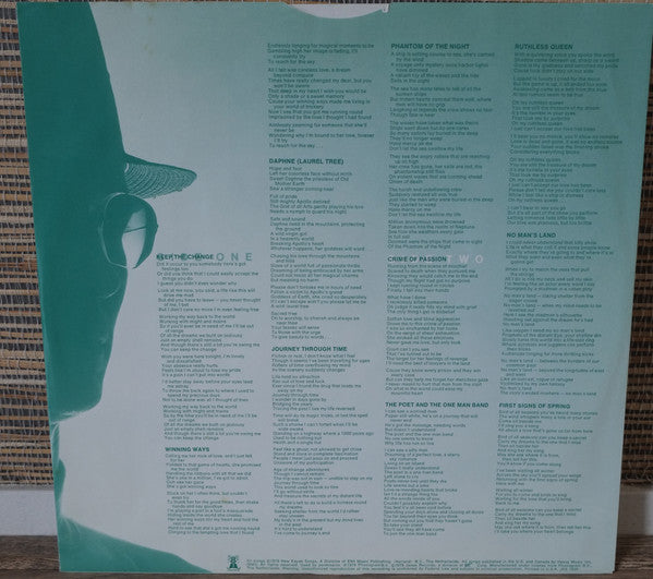 Kayak : Phantom Of The Night (LP, Album, Lab)