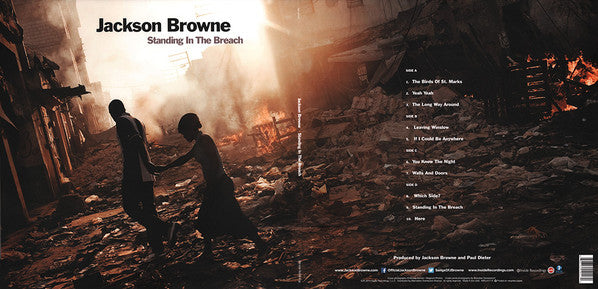 Jackson Browne : Standing In The Breach (2xLP, Album, Gat)